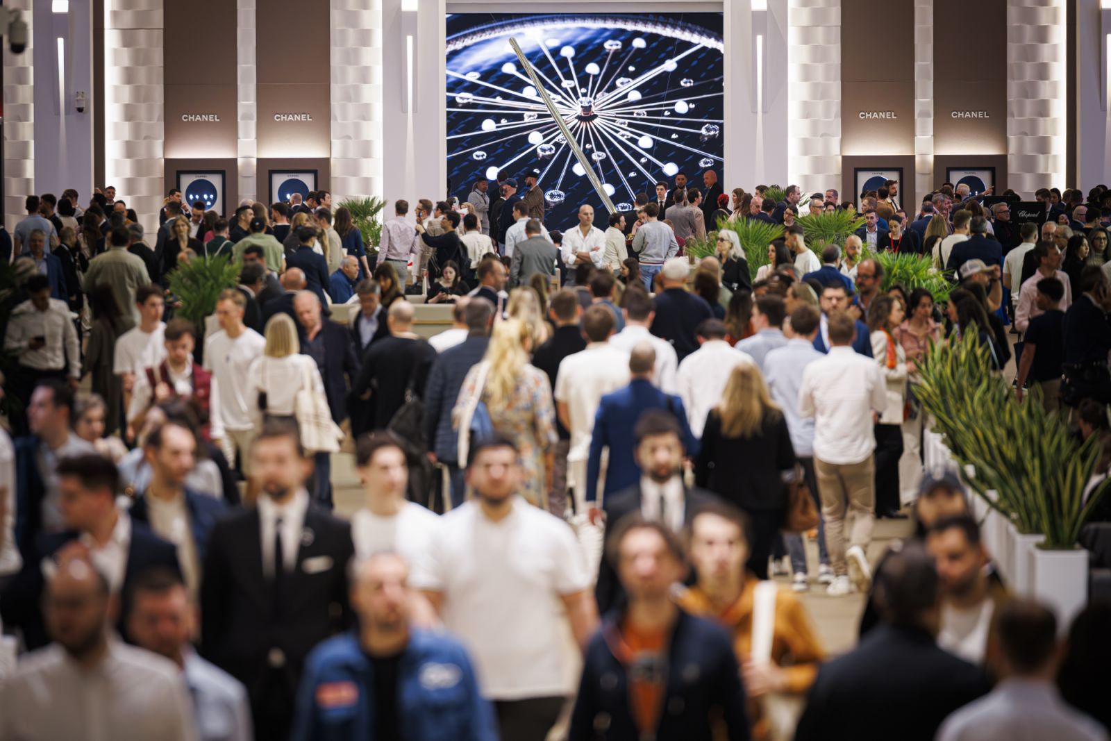 Watches and Wonders GENEVA, in Geneva, Switzerland, Saturday, April 13, 2024. The Master Event of the Watches and Wonders ecosystem brings together the leading names of the Watchmaking and luxury industry from April 9 to April 15, 2024 at Geneva Palexpo. (WWGF/KEYSTONE/Valentin Flauraud)