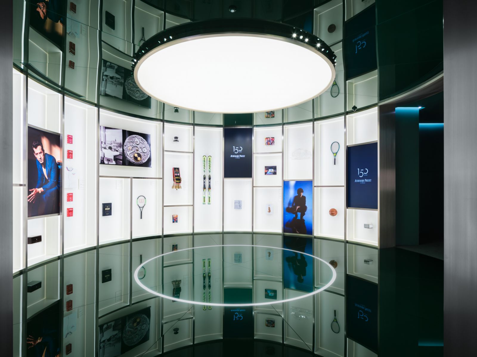 Audemars Piguet held a 150th Anniversary pop-up exhibition in Shanghai from May 24-June 8, 2025. The exhibition will continue its journey to different parts of the world throughout the year.
