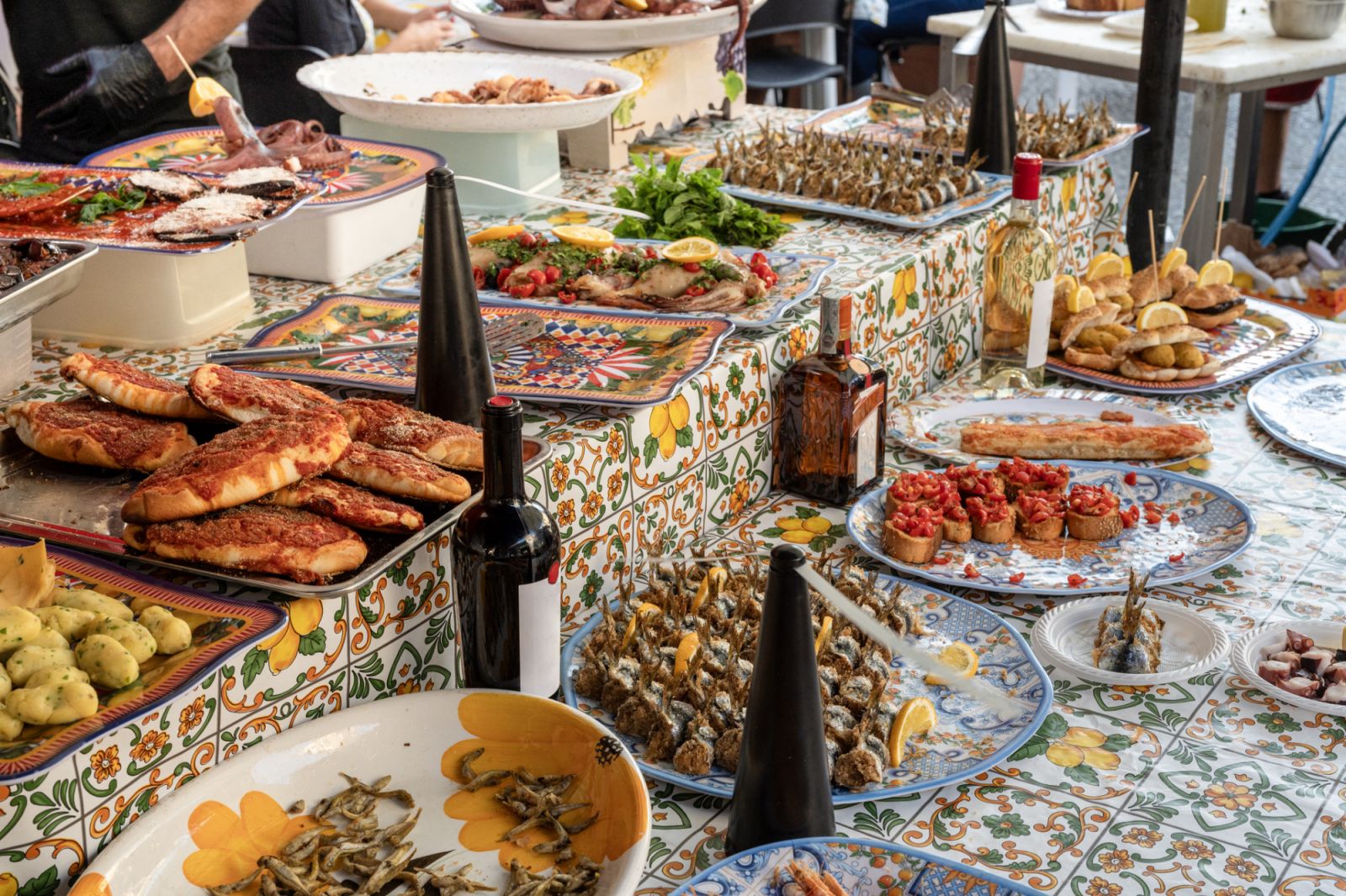 Ballarò Market Stall in Palermo, Sicily