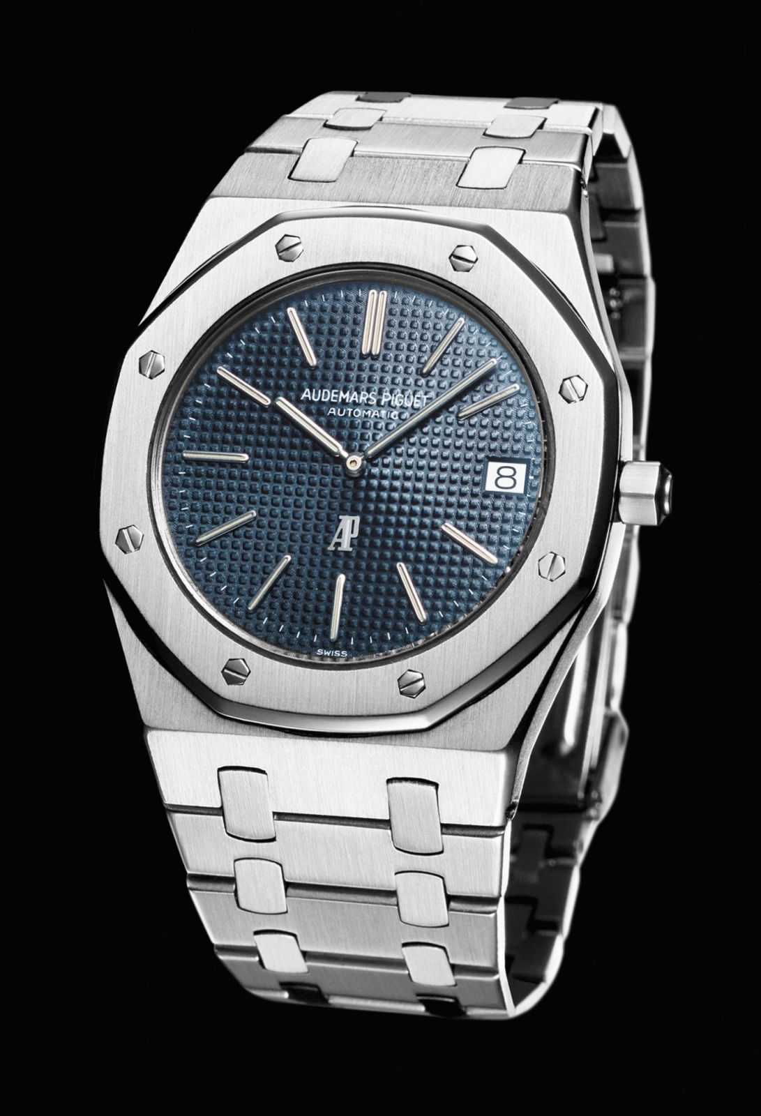 The original Audemars Piguet Royal Oak from 1972, a revolutionary design that continues to be highly coveted by collectors today