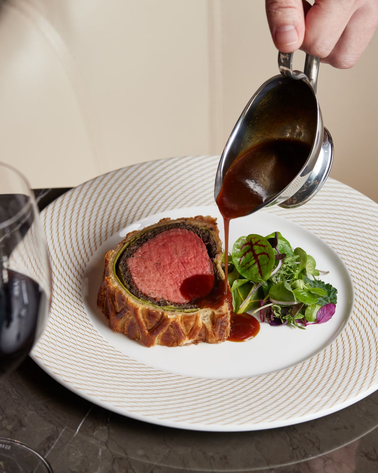 Beef wellington (Image: Gordon Ramsay Bar & Grill)