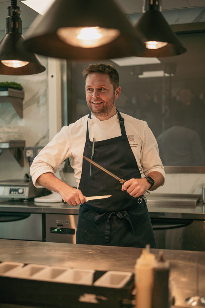 Executive Chef, Giles Langford (Image: Gordon Ramsay Bar & Grill)