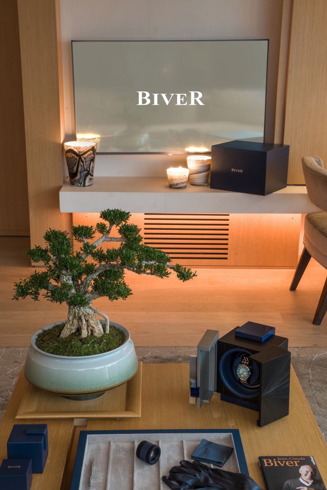 Biver lounge in Hong Kong (Photo: courtesy of Biver watches)