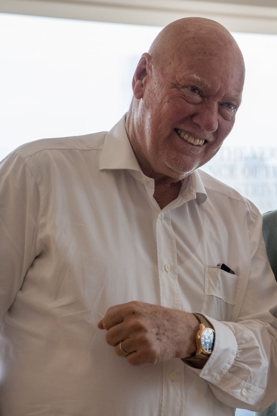 Jean Claude Biver in Hong Kong (Photo: courtesy of Biver watches)