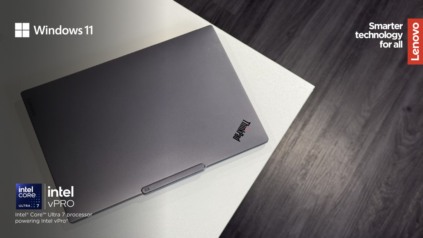 The Lenovo ThinkPad X9 Aura Edition is a touchscreen laptop with a lightweight aluminium chassis and Intel Core Ultra 7 processor (Photo: Valerie Lim)