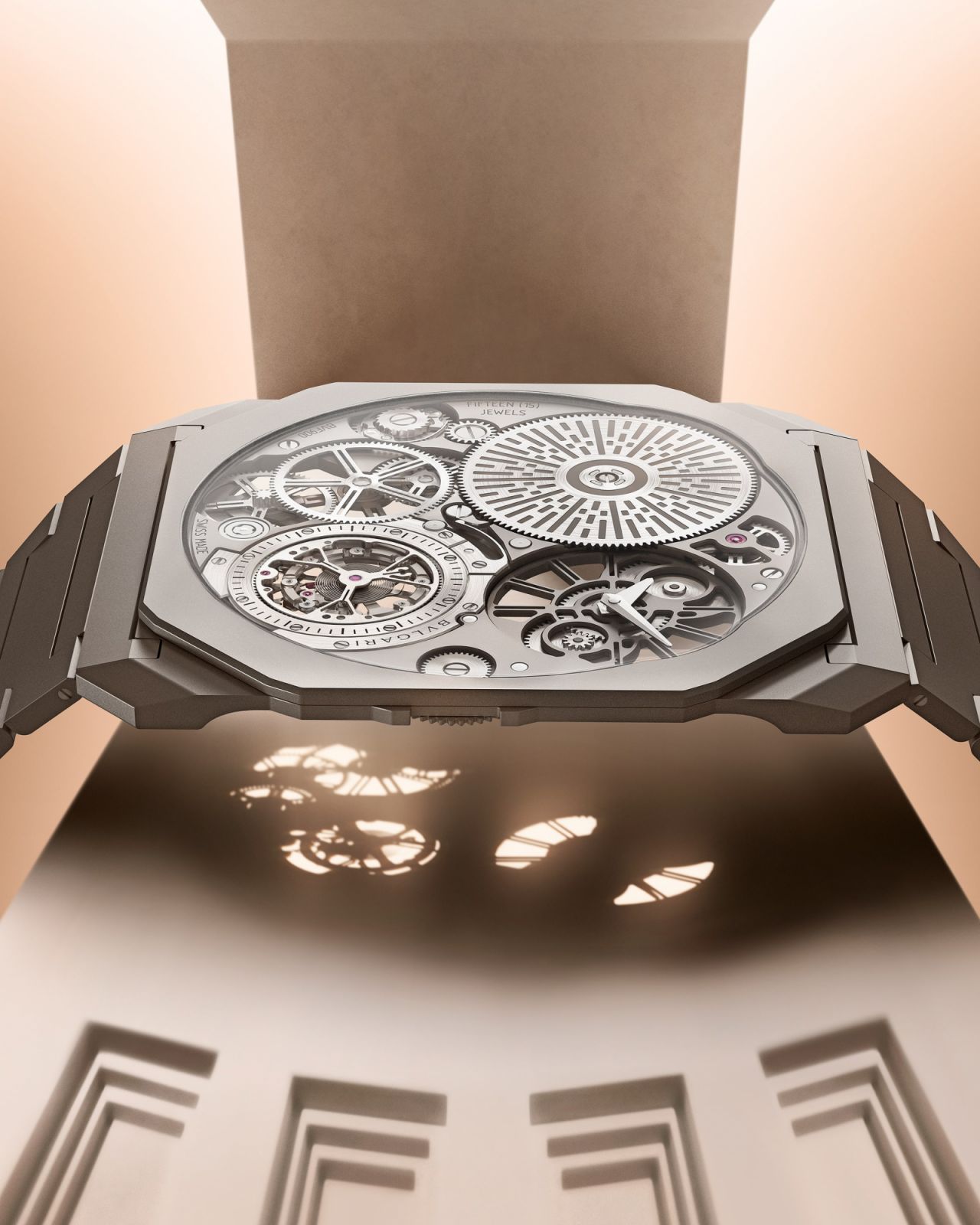 Gracing the cover of Tatler GMT Philippines this June: the Bvlgari Octo Finissimo Ultra Tourbillon (Photo: Courtesy of Bvlgari)