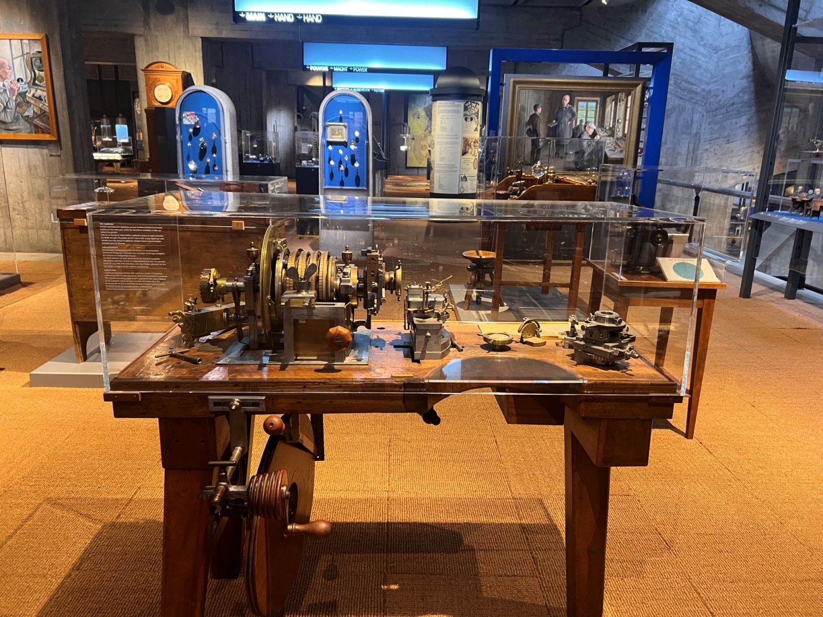 A straight-line guilloché lathe from the Jeanmaire-Jeanrenaud workshop, circa1829 (Photo: courtesy of MIH)