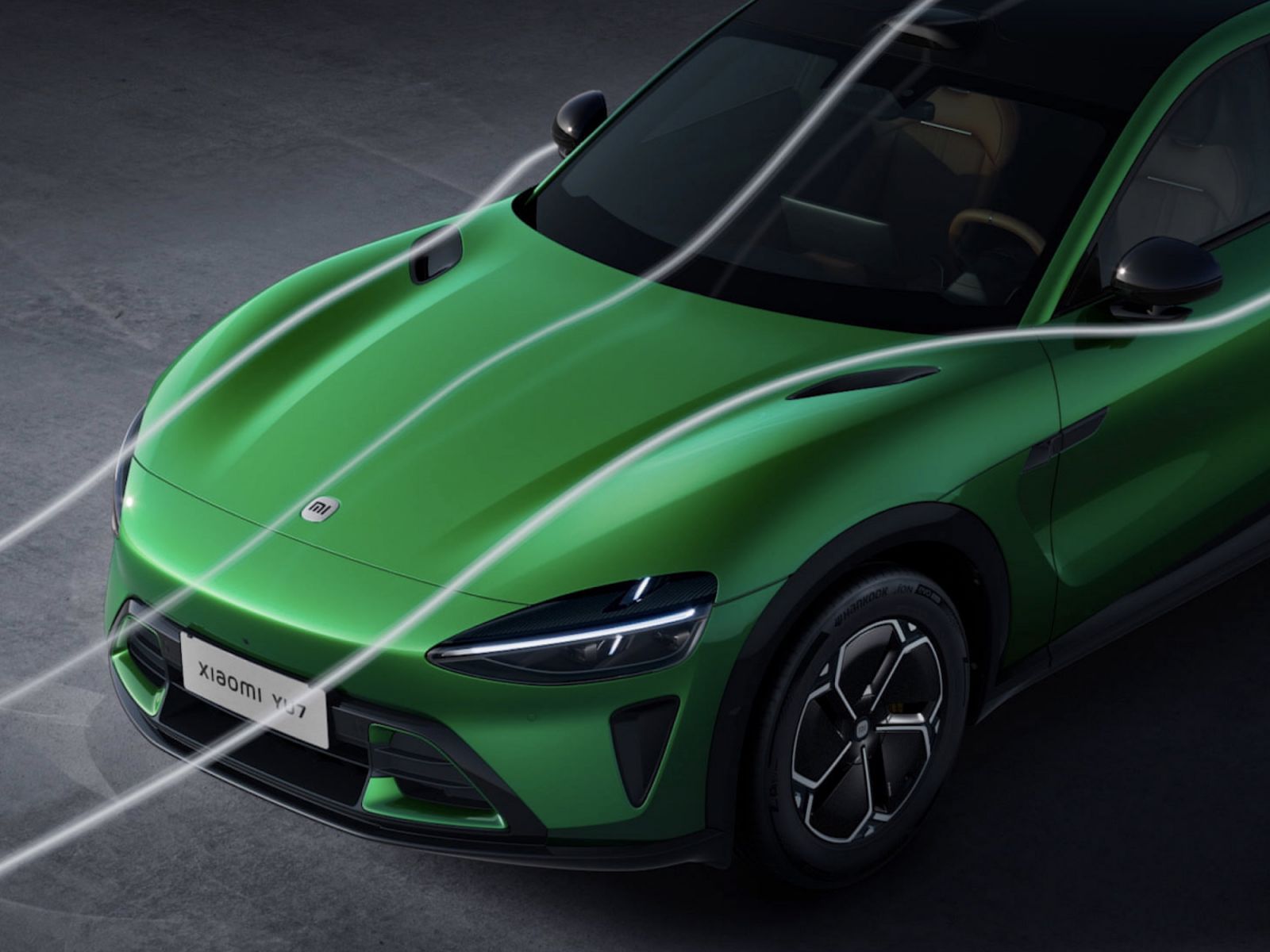 The YU7's extremely low drag coefficient gives it an extra 59 km of range (Photo: Xiaomi)