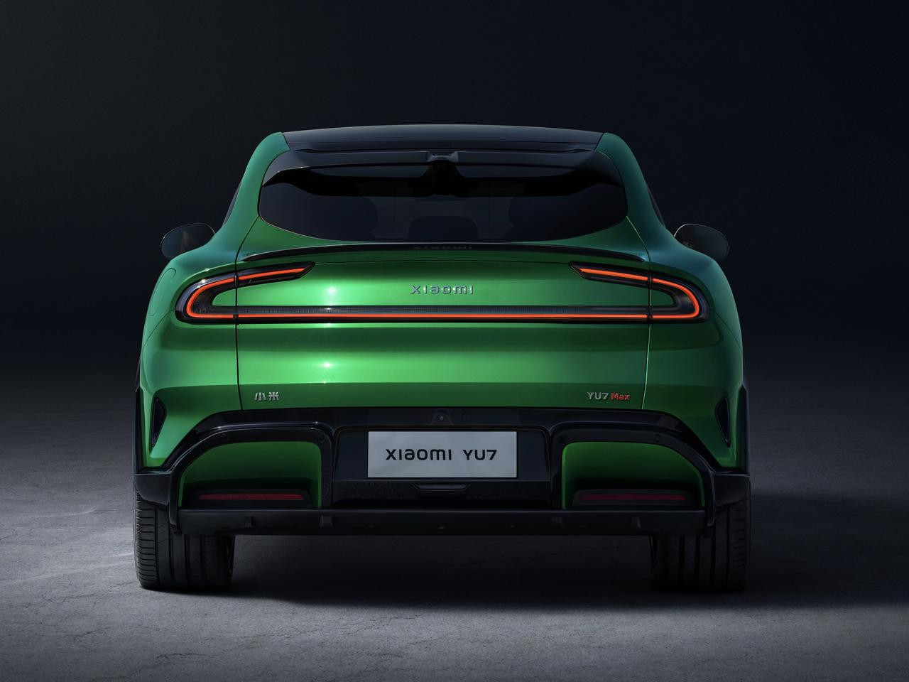 Xiaomi YU7's taillight features downward-angled corners with sharp nighttime visibility (Photo: Xiaomi)