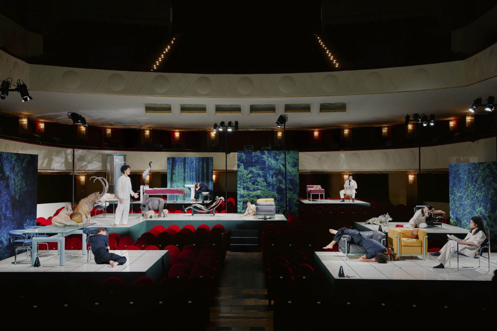 View from the main stage at “Staging Modernity” during Milan Design Week. (Photo: Omar Sartor)