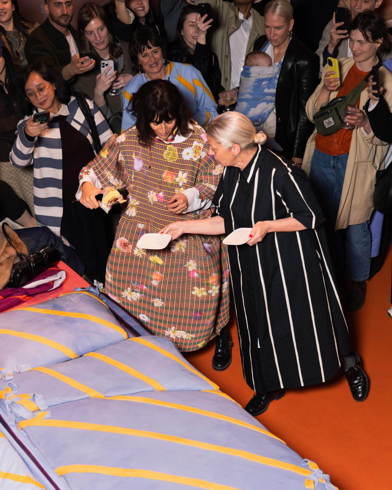 ila Gohar and Marimekko’s creative director Rebekka Ba
