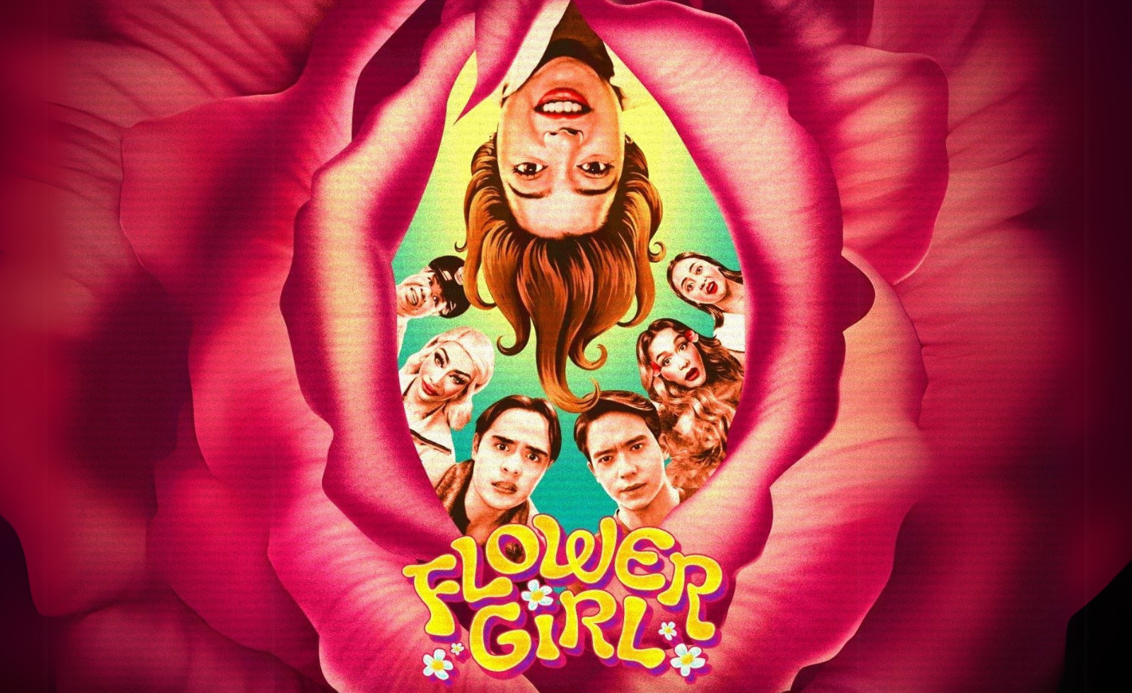 It’s not every day you watch a rom-com that opens with a woman losing her vagina by curse. Welcome to 'Flower Girl' (Poster: CreaZion Studio)