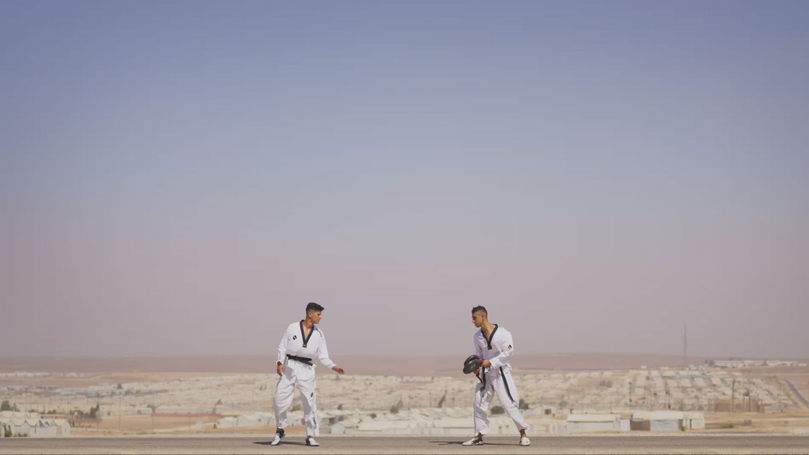 A scene from ‘We Dare to Dream’, one of the films featured in UNHCR’s 3rd Refugee Film Festival