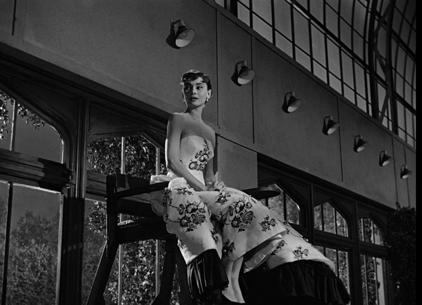 Sabrina (1954) A chauffer’s daughter returns home from Paris and catches the attention of both a playboy bachelor and his business-minded brother. Directed by Billy Wilder, the film stars Audrey Hepburn, Humphrey Bogart and William Holden (Photo: IMDb)
