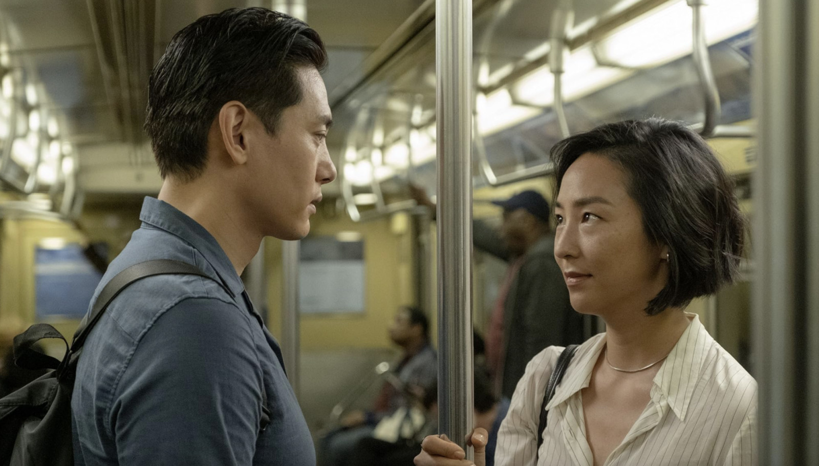 Past Lives (2023). In ‘Materialists’ director Celine Song’s feature film debut, two childhood friends contemplate the nature of their relationship as they grow apart, live separate lives and finally reunite. The film stars Greta Lee, Teo Yoo and John Magaro (Photo: IMDb)