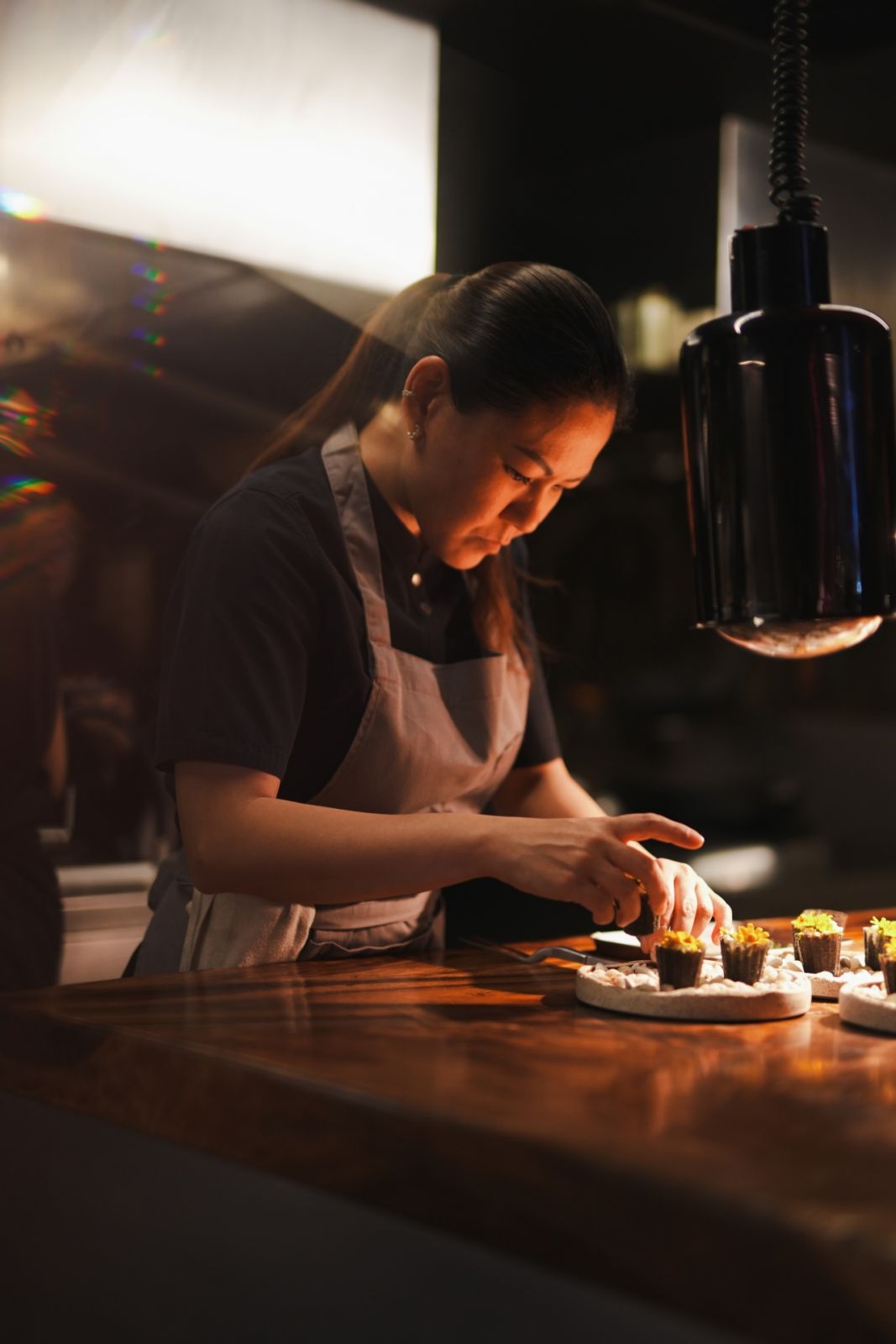 The launch of Baken 1104 with chef Johanne Siy and Jordy Navarra