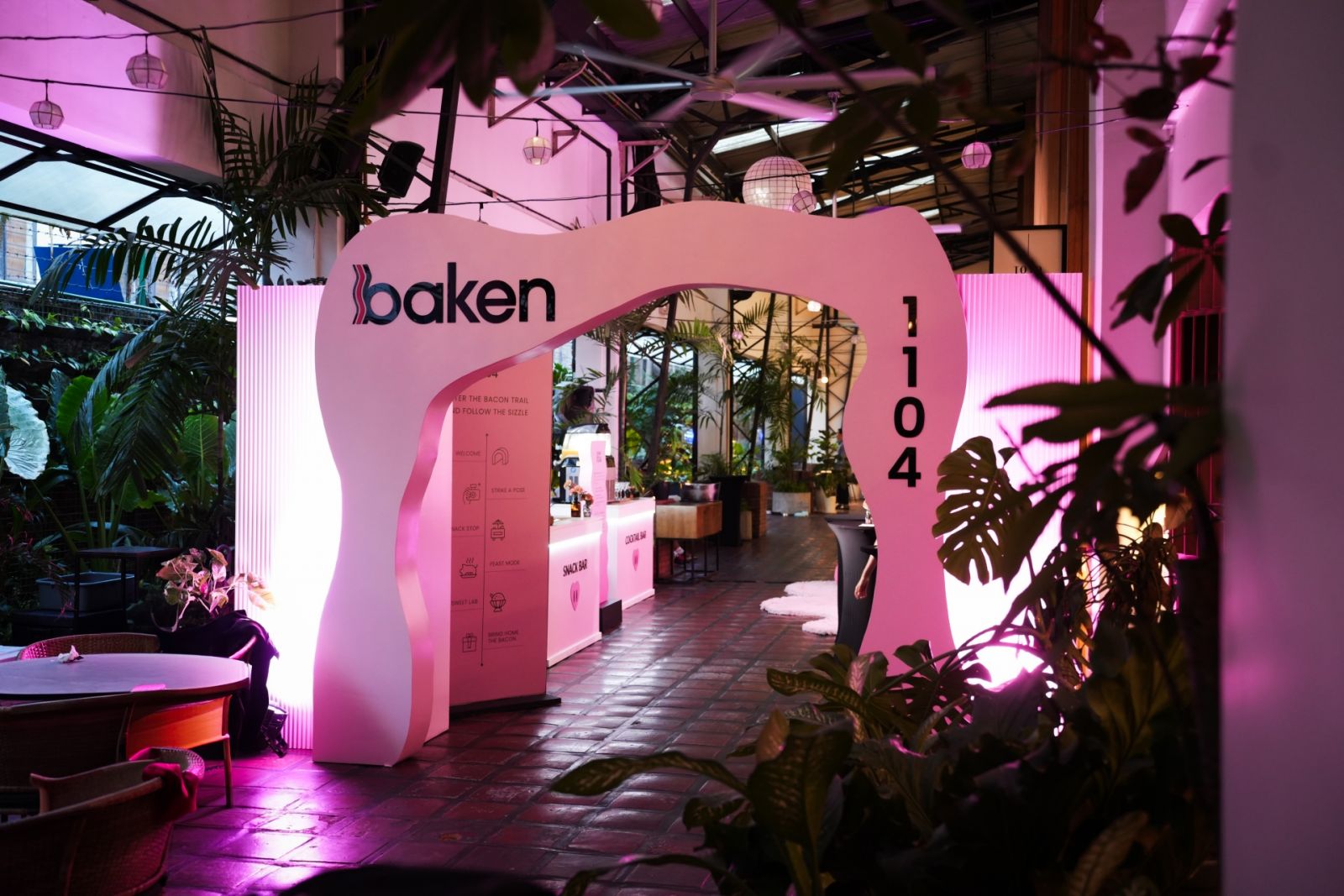 The launch of Baken 1104 with chef Johanne Siy and Jordy Navarra