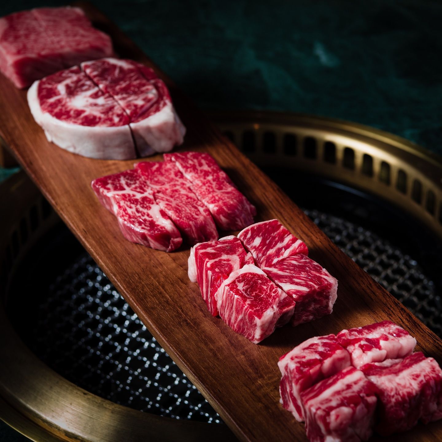 Yen Social Butcher Platters presents various cuts of beef sourced from Japan, Australia and the US (Photo: Yen Social) bugis food restaurant guide