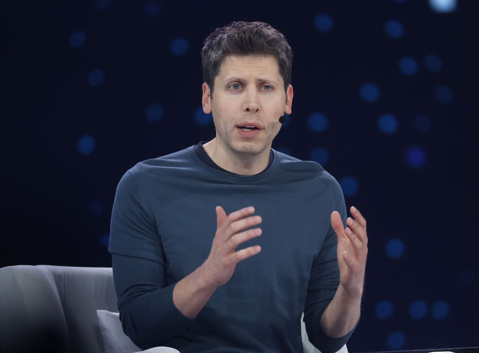 SAN FRANCISCO, CALIFORNIA - JUNE 02: Open AI CEO Sam Altman speaks during Snowflake Summit 2025 at Moscone Center on June 02, 2025 in San Francisco, California. Snowflake Summit 2025 runs through June 5th. (Photo by Justin Sullivan/Getty Images)
