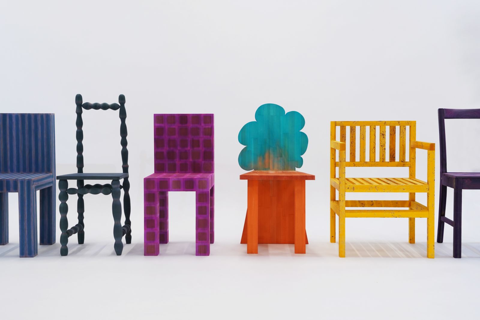 For Designart Tokyo, she graced the public areas of Tokyo Midtown with touches of colour (Photo: Saki Takeshita)