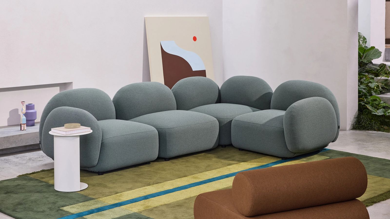 Sundae Modular Lounge Sofa by Jason Ju