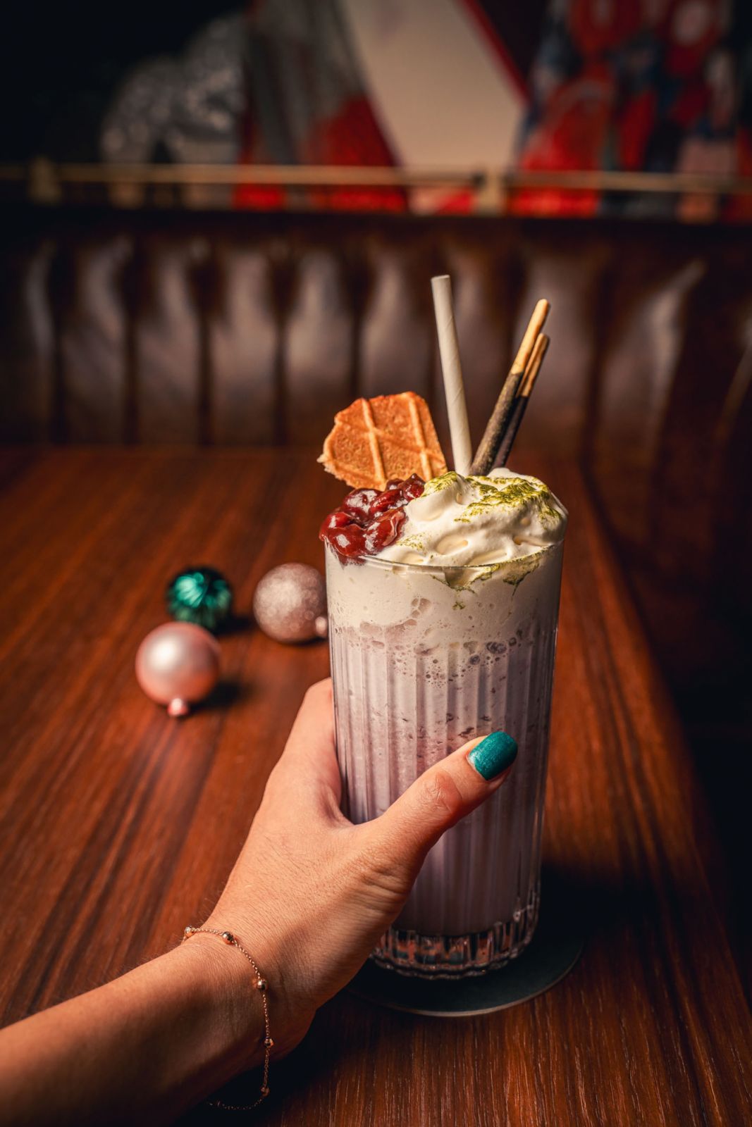 The Frozen Drink by Moga resembles a Japanese-inspired ice kachang (Photo: Moga) dessert cocktail bar singapore