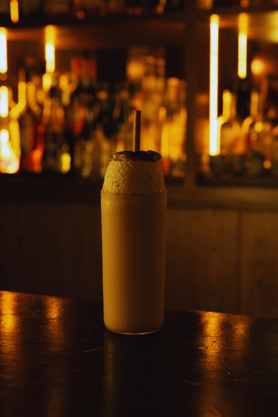 Bom Fizz by Hup San Social Club is essentially a Korean Ramos Gin Fizz (Photo: Hup San Social Club) dessert cocktail bar singapore