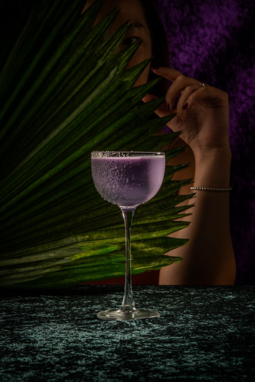 Ube by Jungle Ballroom represents the ube dessert of Halo-Halo (Photo: Jungle Ballroom) dessert cocktail bar singapore