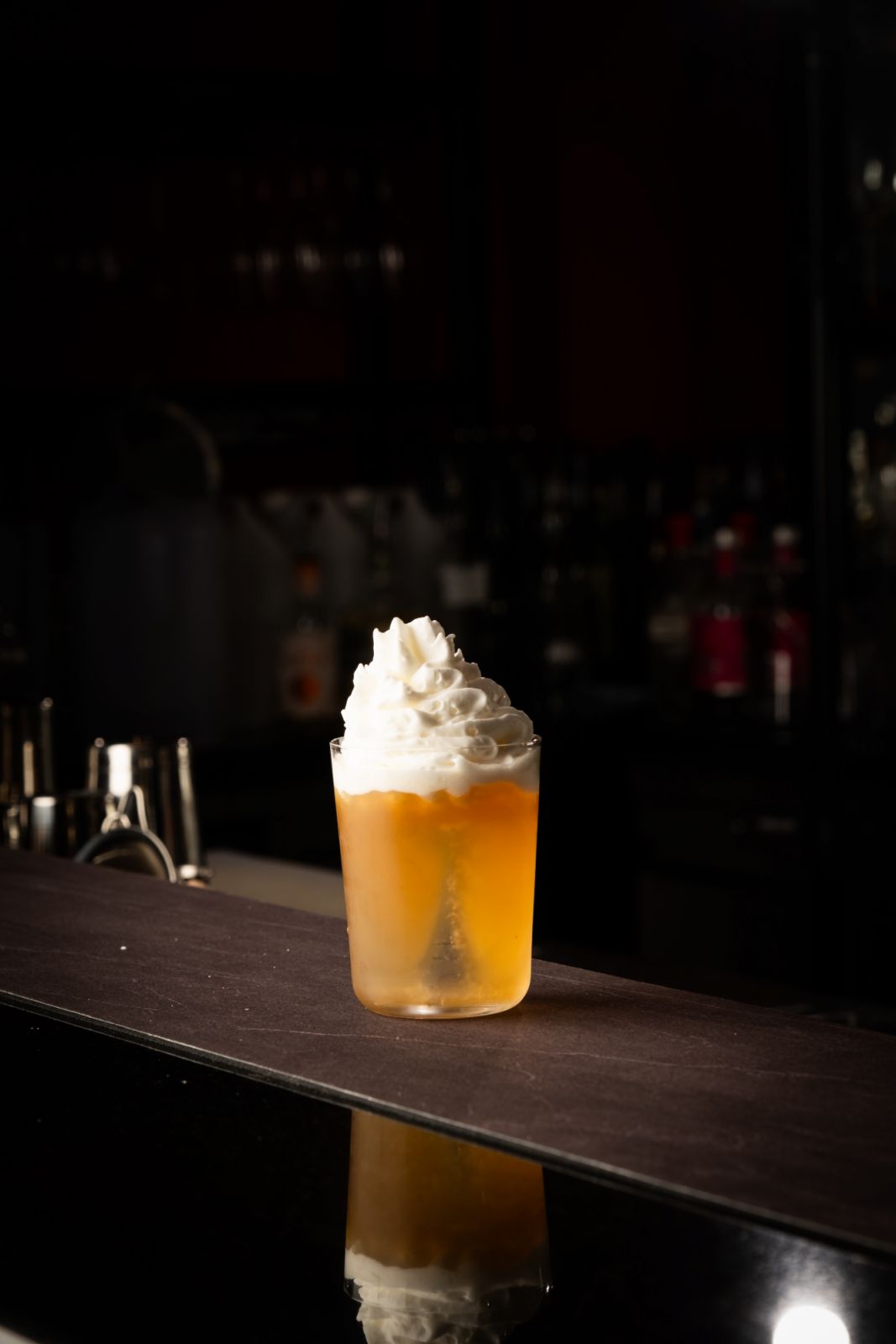 Here is New York by Cygnet Bar is a glass of liquid apple pie (Photo: Cygnet) dessert cocktail bar singapore