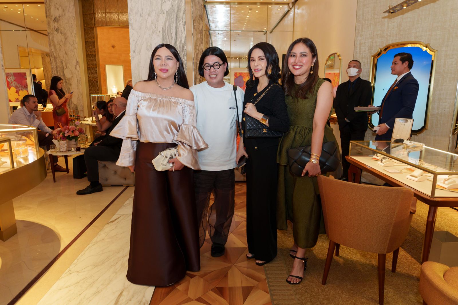 Tina Cuevas, Ian Giron, Ching Cruz, Alelee Andanar