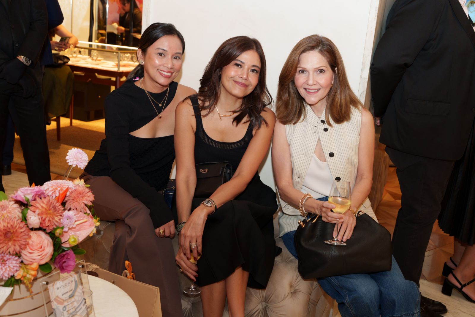 Carry Goricetta, Odette Pumaren, Anne Marie Saguil