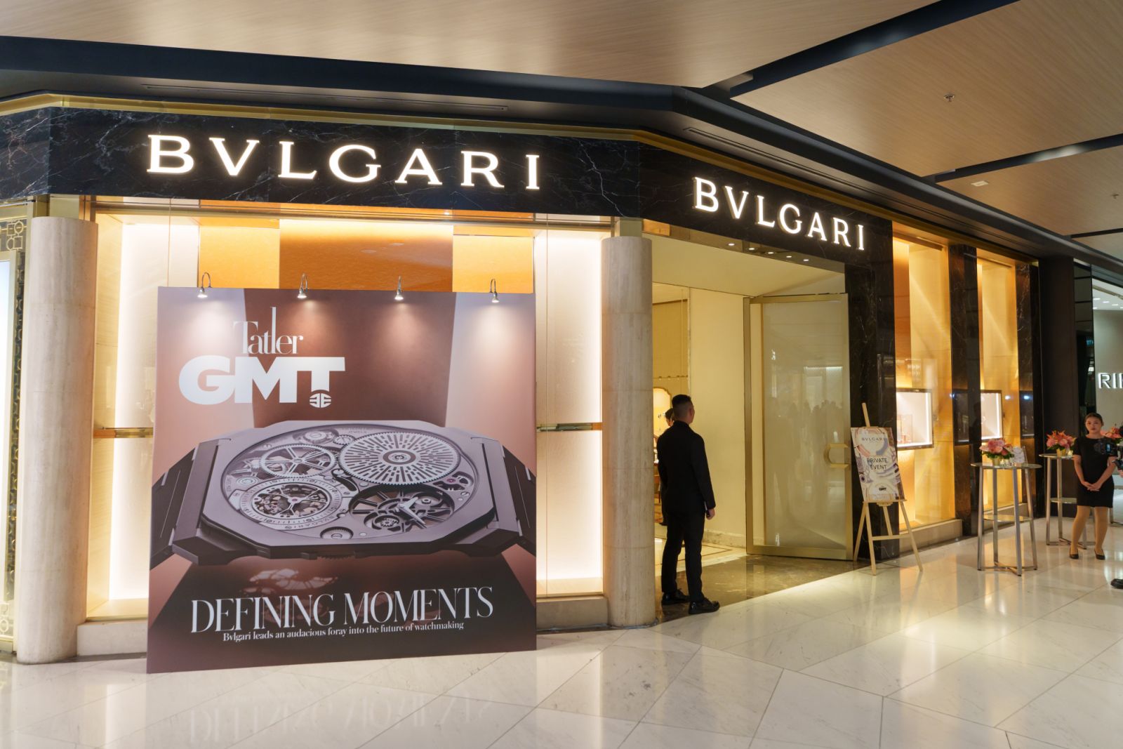The Bvlgari boutique in Greenbelt 3