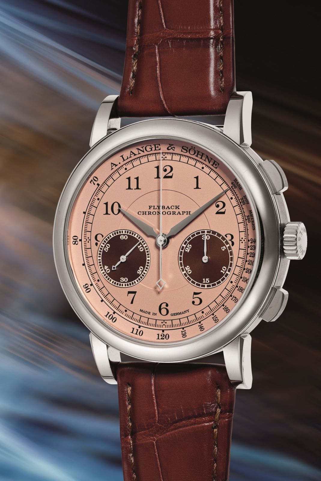 A. Lange & Söhne Ref. 414.049, 1815 Chronograph “2022 Best Of Show, Concorso D’Eleganza Villa D’Este” (2022) ปิดที่ 7.37 แสนดอลลาร์ หรือประมาณ 24.03 ล้านบาท (ภาพ: Phillips)