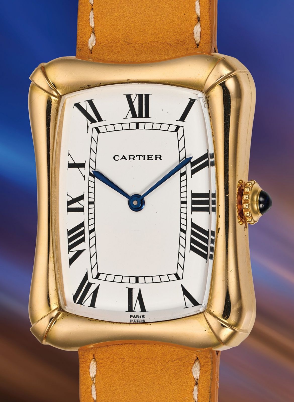 Cartier Ref. 78102 Coussin Bamboo “Jumbo” (ประมาณปี 1978) ปิดที่ 1.78 แสนดอลลาร์ หรือประมาณ 5.80 ล้านบาท (ภาพ: Phillips)