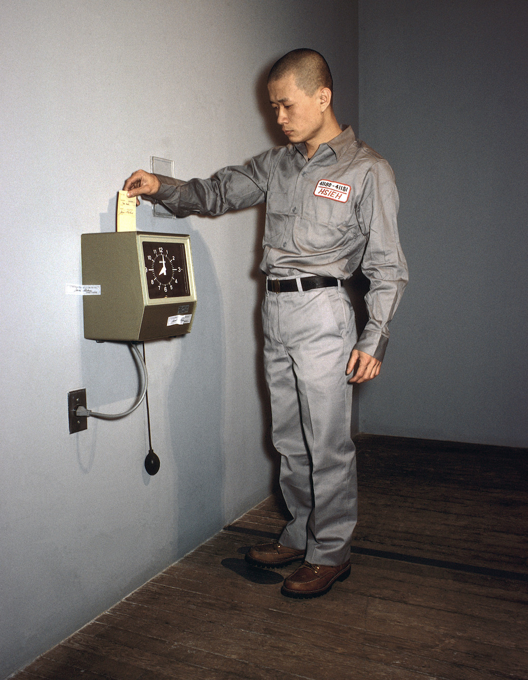 Tehching Hsieh Time Clock Piece