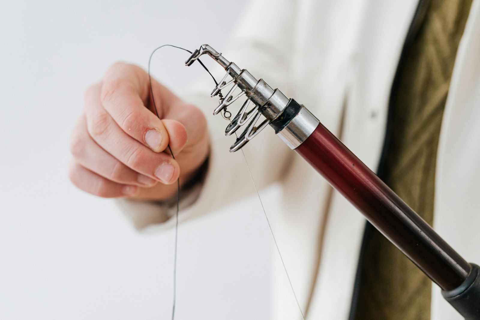 A telescopic fishing rod (Photo: Pexels/Kaboompics.com)