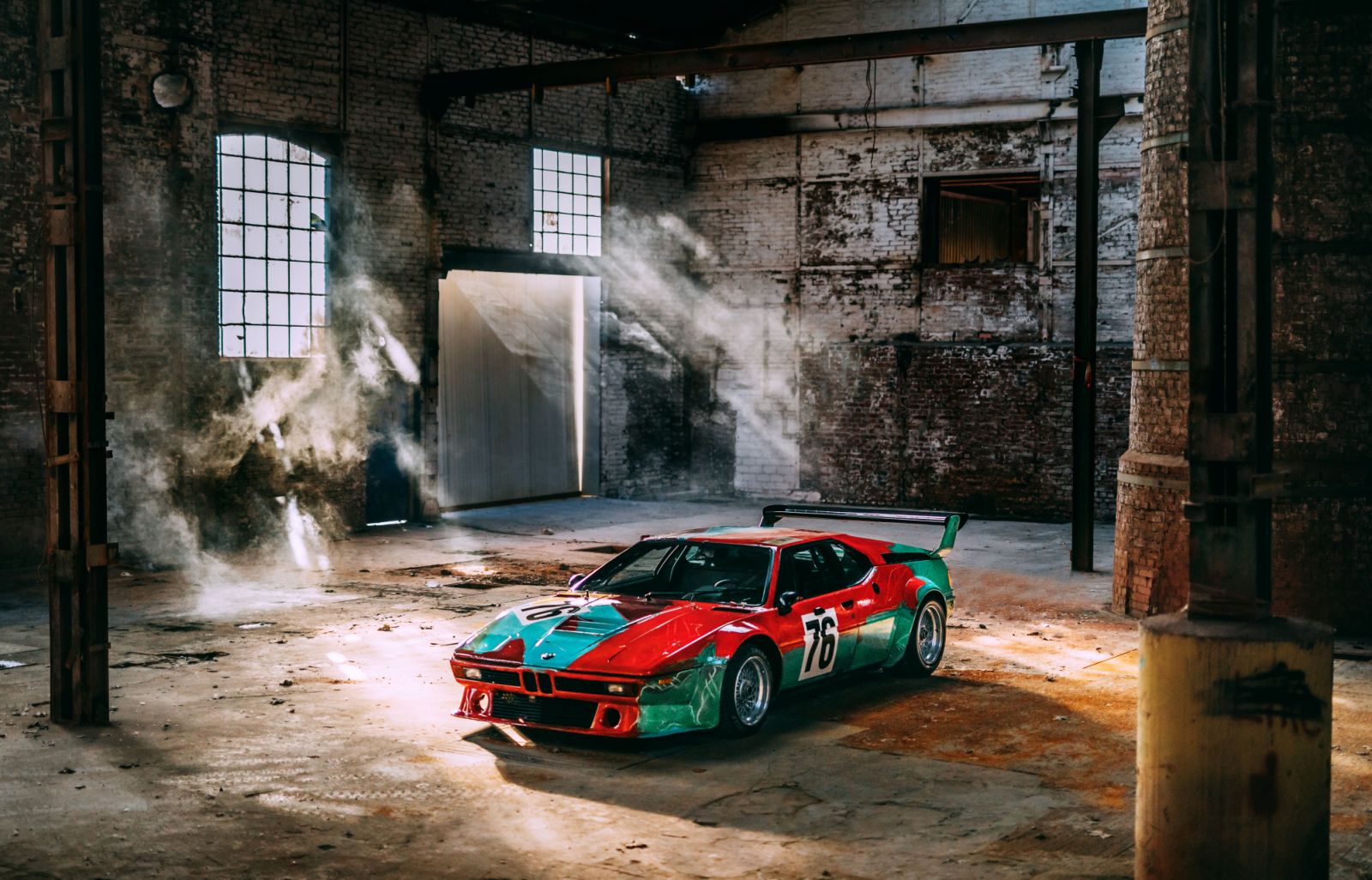 BMW Art Car 4 by Andy Warhol。