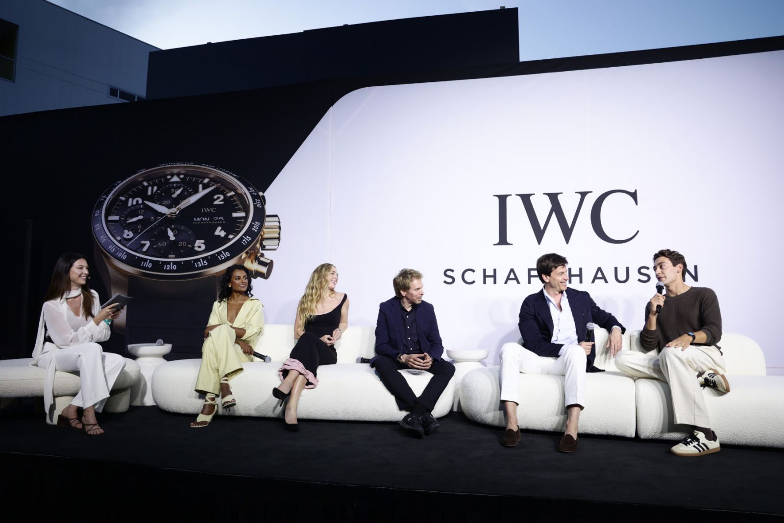 As watch sponsor of the real-life Mercedes AMG Petronas F1 Team and fictional Apex Grand Prix (APXGP) team, IWC Schaffhausen bridges the real and cinematic world of F1 (Photo: IWC)