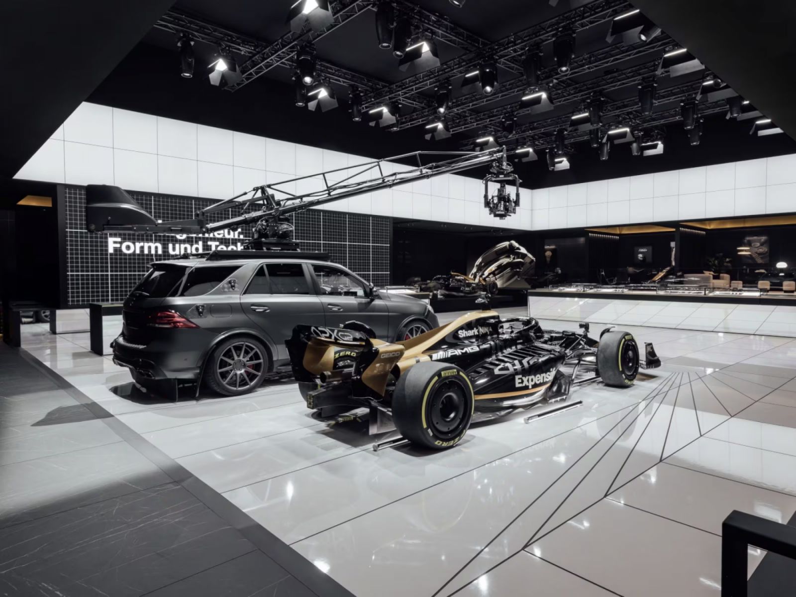 F1 The Movie's sets and production bring the sport's visceral intensity to the big screen (Photo: IWC)