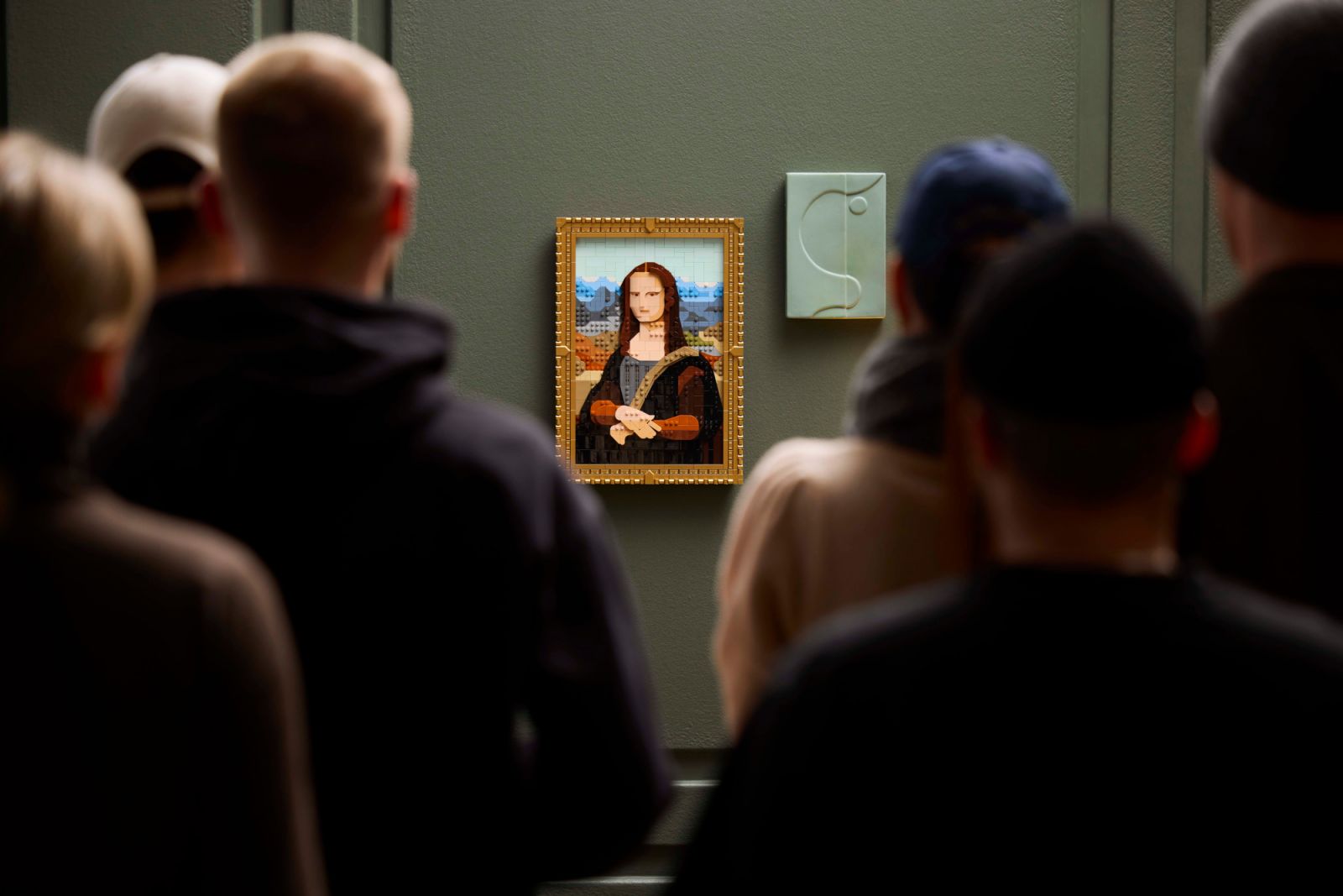 The Lego Art Leonardo da Vinci Mona Lisa set offers a unique interpretation of one of the most studied and enigmatic portraits in art history, featuring da Vinci’s subject rendered in Lego's distinctive pixelated style within an ornate gold-coloured brick frame