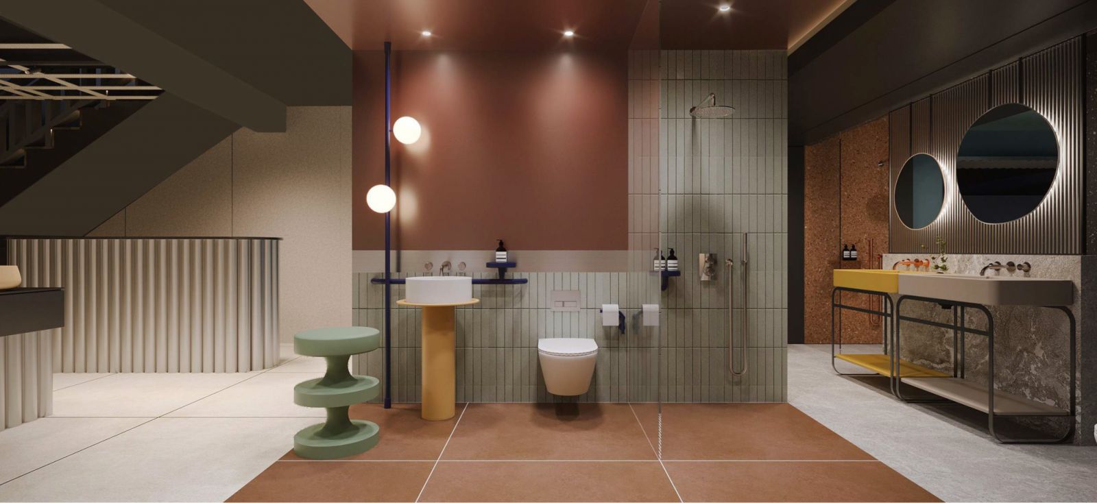The Hafary Bathroom sanitary showcase