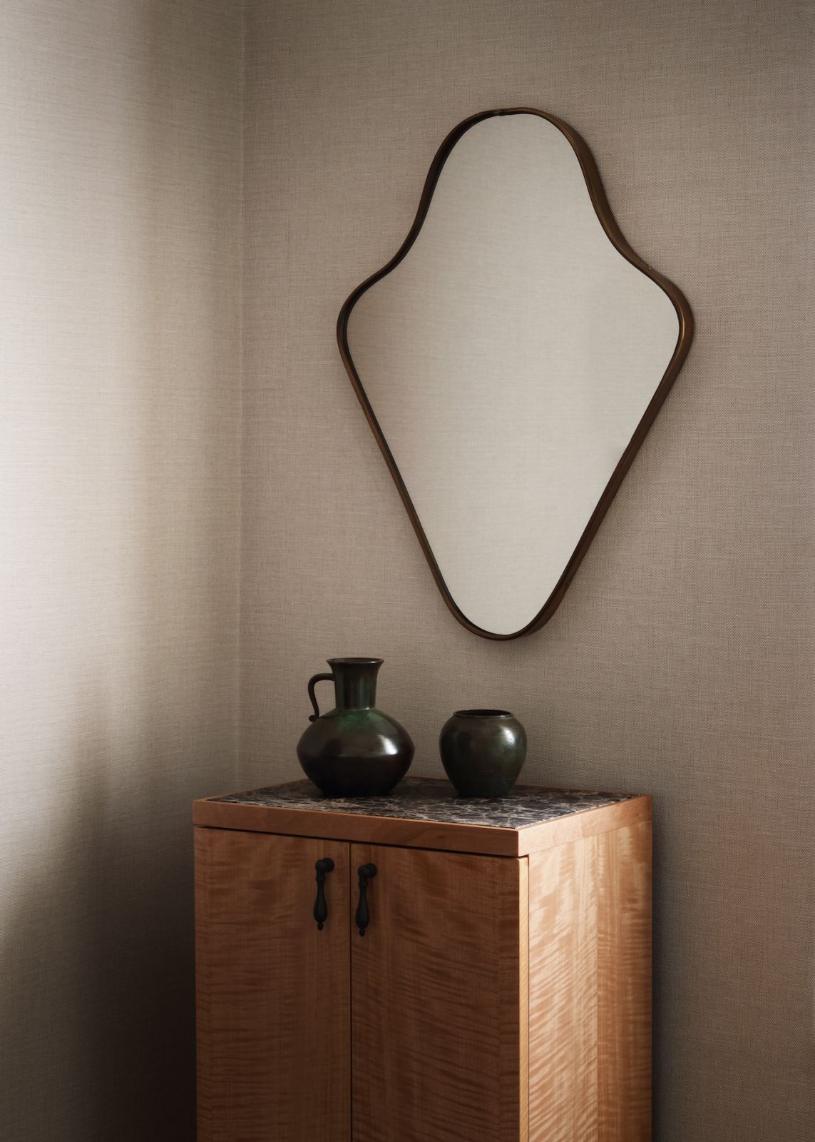Craftsmanship in a restored warehouse in the West Village, Manhattan, New York