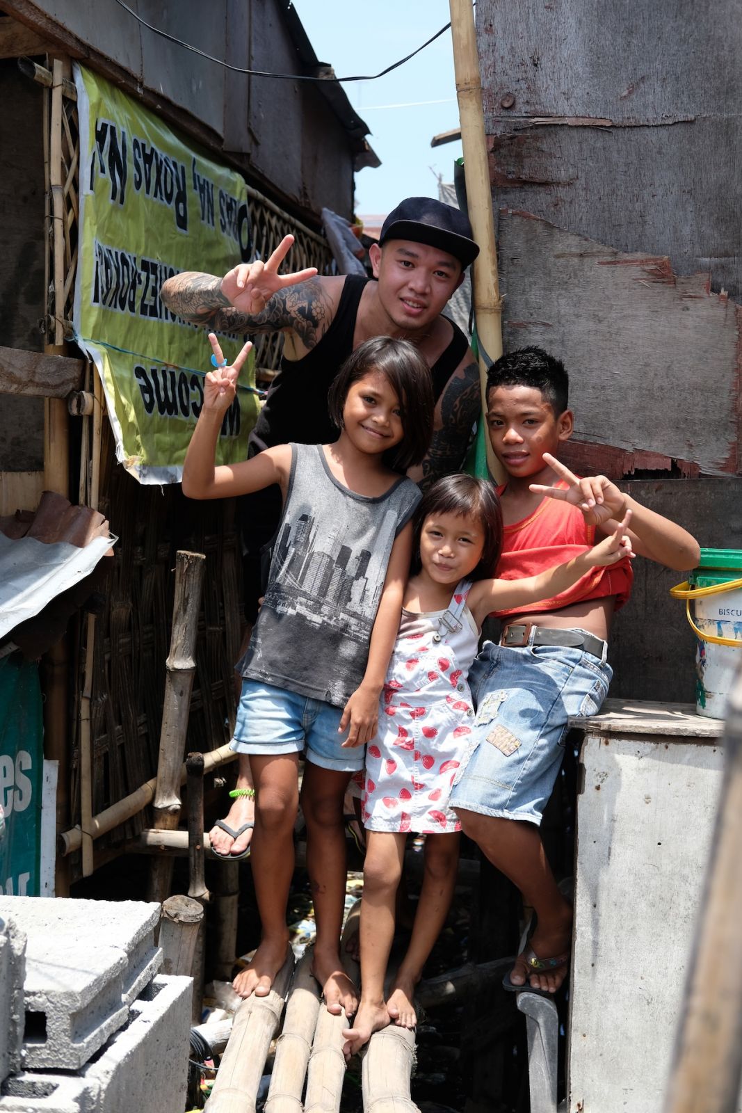 Hairstylist Mark Bustos giving back to the community in the Philippines
