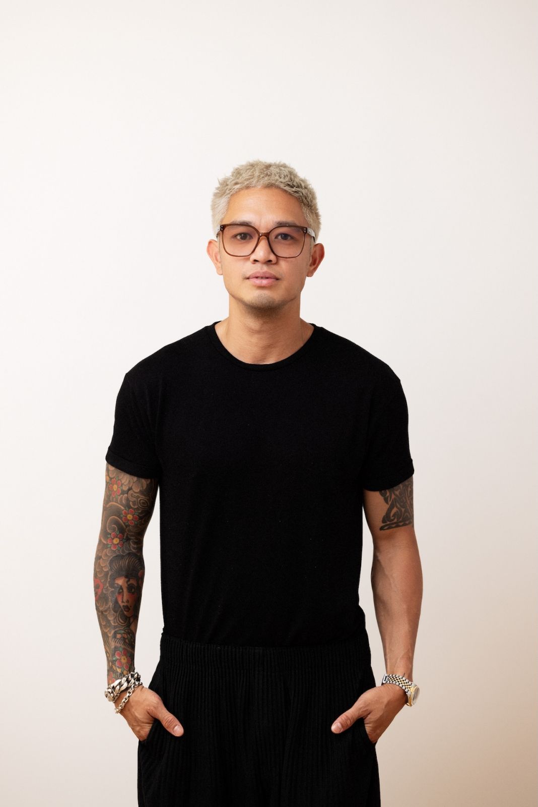 Hairstylist Mark Bustos, who is inspiring people worldwide with his belief that haircuts can be transformative experiences for people from all walks of life