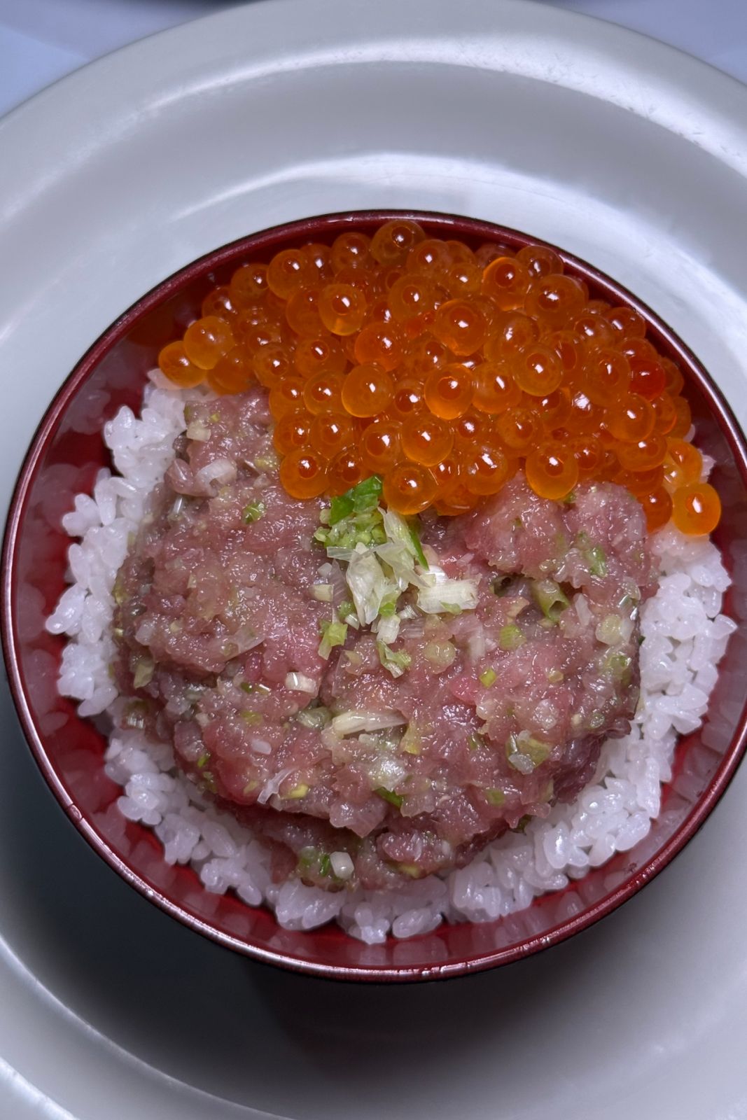 B Boi's negitoro don with a side of ikura