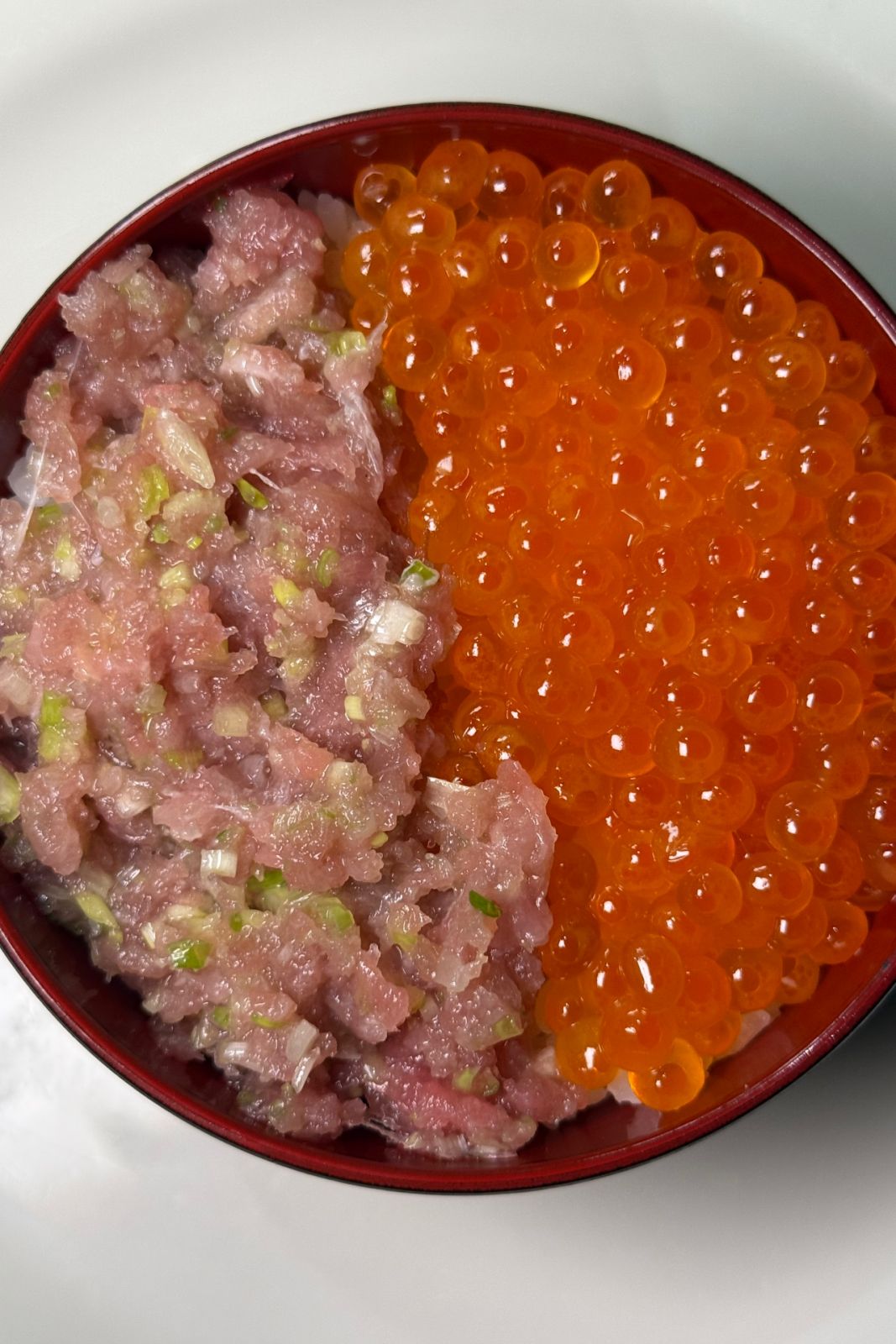 B Boi's ikura don with a side of negitoro