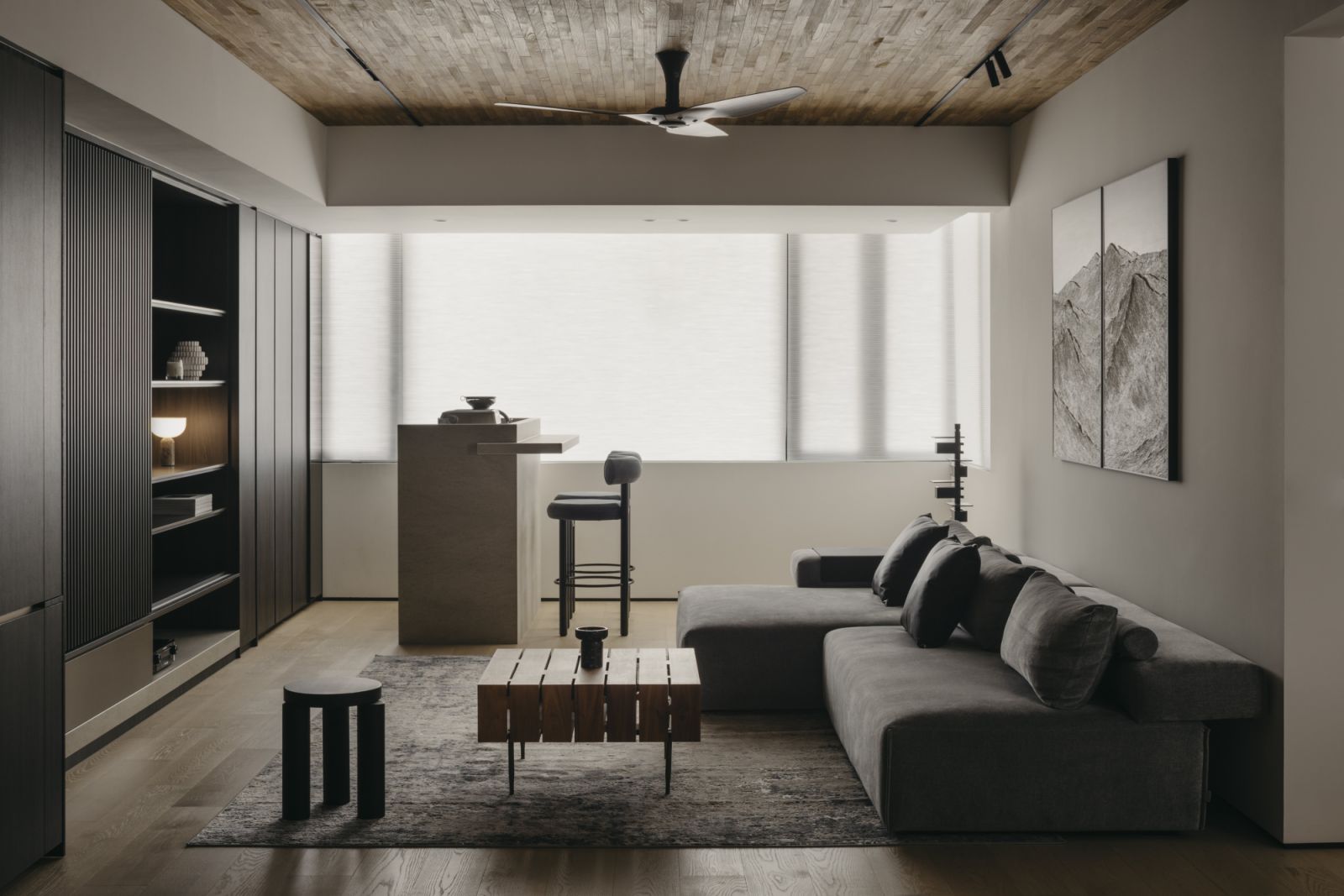 Originally built in the 1970s, the interiors of this freehold Singapore apartment at Botanic Gardens were entirely transformed