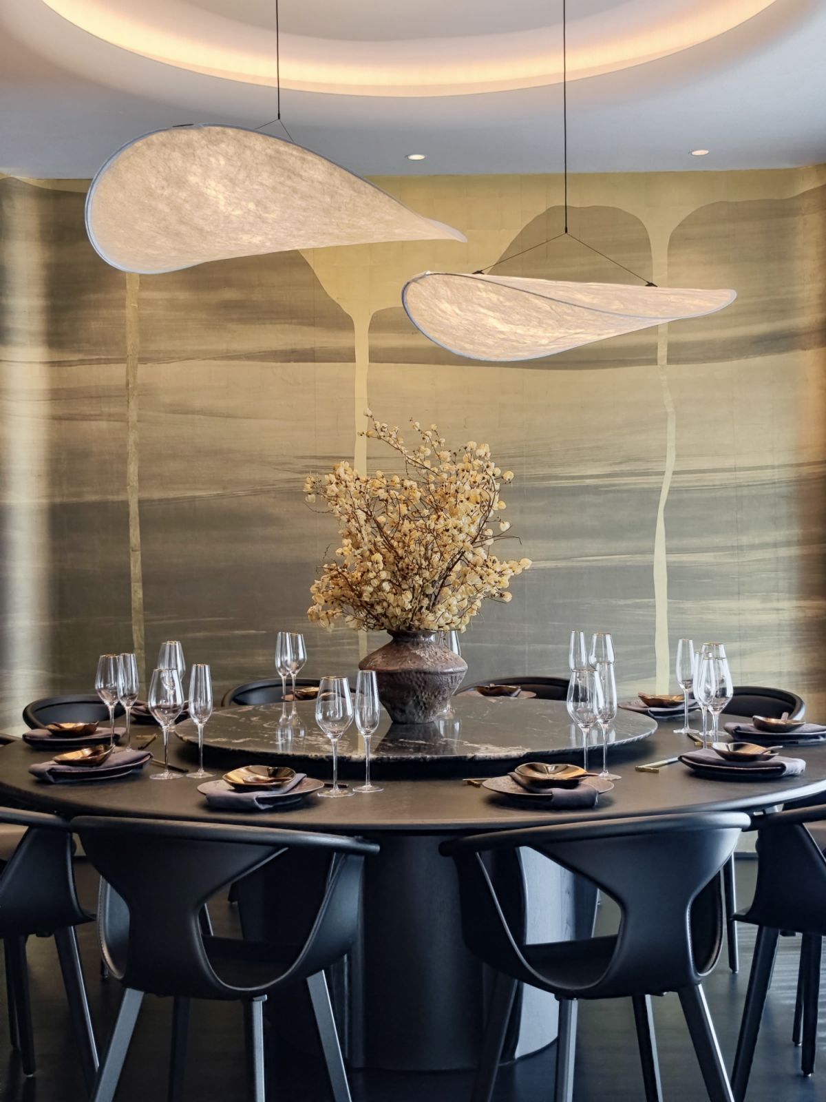 The dining area worthy of an award-winning restaurant