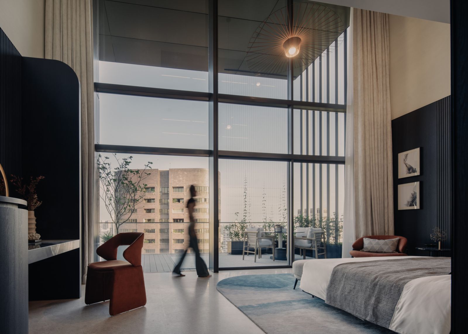 Oasis in the Sky is an apt name for this penthouse in Singapore designed by Studio If.