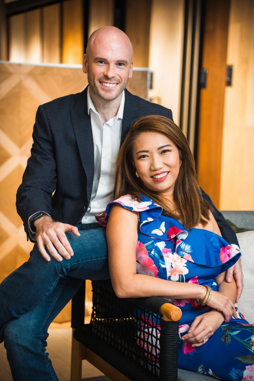 Haus Atelier founders Priscilla Khiu and Lorcan Duffy
